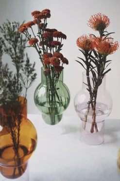 BUBBLE TUBE, LARGE, AMBER/ROSE, 90270A