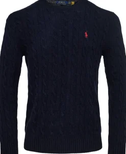 Cable-Knit Wool-Cashmere Sweater