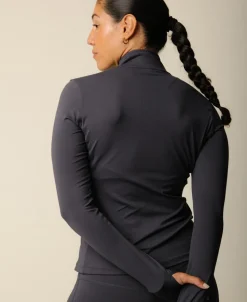 Cartel x Align by Blume contour zip jacket - Charcoal