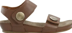 CASAVA Button Sandal Leather