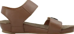 CASAVA Button Sandal Leather