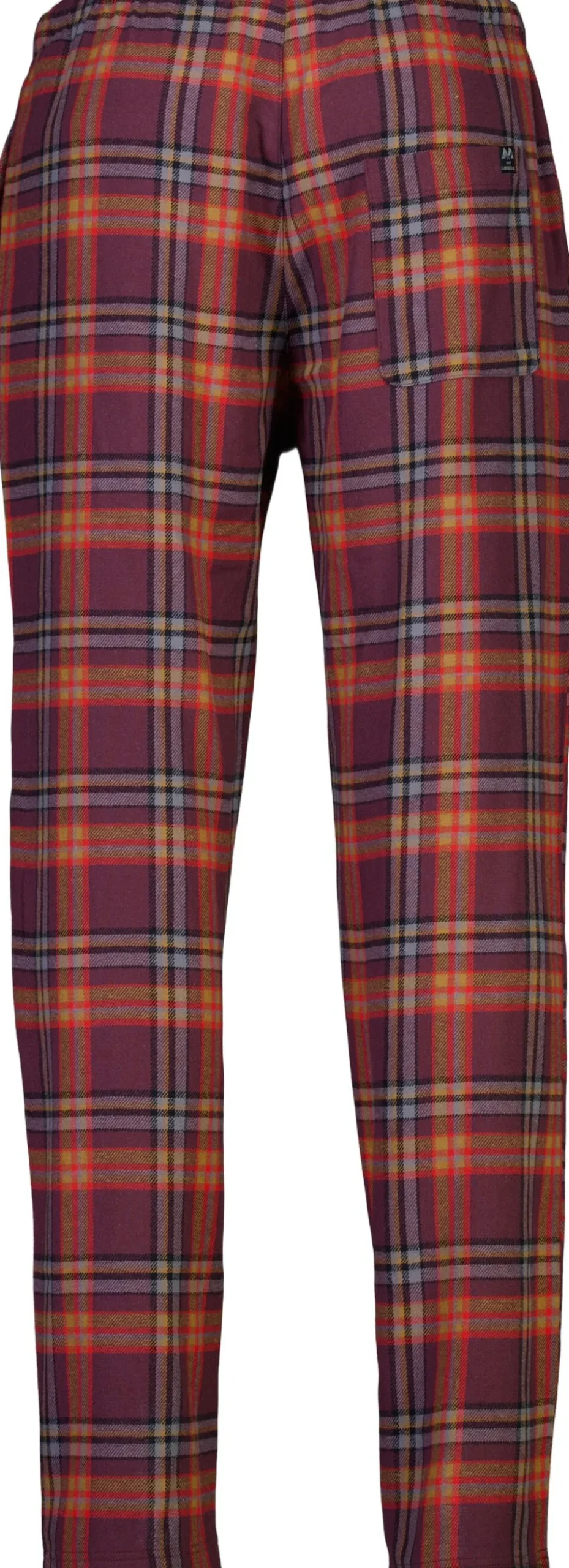 Checked brushed pyjama pants