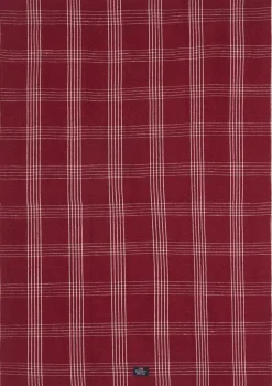 Checked Linen/Cotton Kitchen Towel