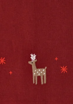 Christmas Fable Dug 150x320 cm rød