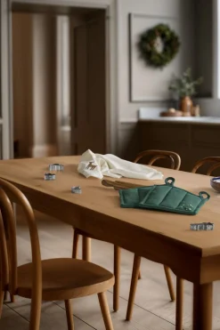 Christmas Fable Grydelapper 22x22 cm grøn 1 stk.