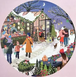 CHRISTMAS MARKET - puslespil med 1000 brikker