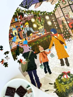 CHRISTMAS MARKET - puslespil med 1000 brikker