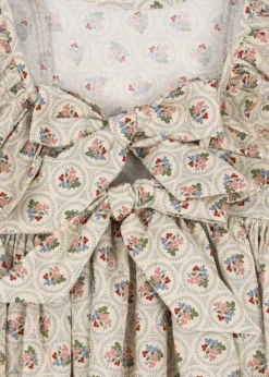 CIANNA LS BOW DRESS GOTS