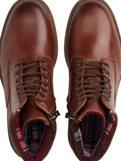 CLEATED HILFIGER W LTH BOOT