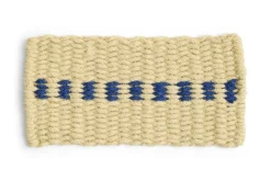 Coco Door Mat-Dot-White and blue