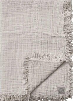Collect Throw SC32, Cloud&Milk/Cotton 100% Organic, 140x210cm.