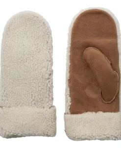 COLON - MITTENS - PALM OF SUEDE AND UPPER OF CURLY SHEARLING