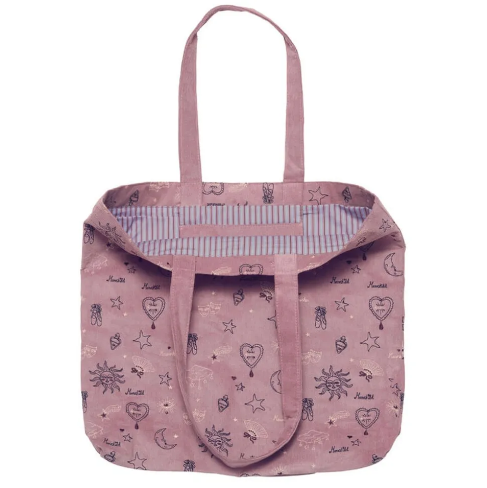 Corduroy Totebag Purple Theatre Magic