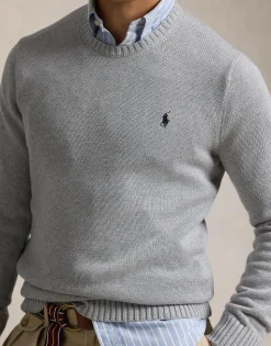 Cotton Crewneck Sweater