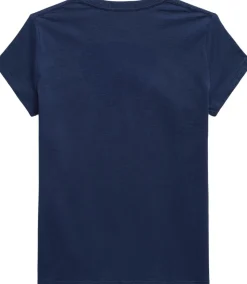 Cotton Jersey Tee V-neck Teens