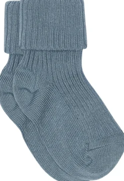Cotton rib baby socks