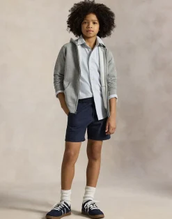 Cotton-Blend Fleece Hoodie Teens