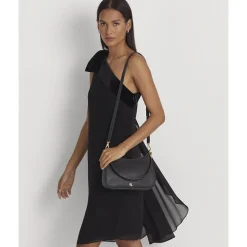 Crosshatch Leather Medium Danni Bag