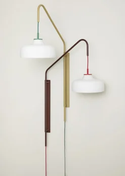 Current Væglampe Grøn/Khaki