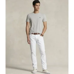 Custom Slim Fit Jersey Crewneck T-Shirt