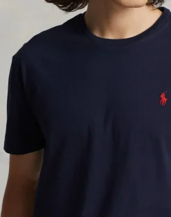 Custom Slim Fit Jersey Crewneck T-Shirt