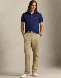 Custom Slim Fit Mesh Polo