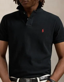 Custom Slim Fit Mesh Polo