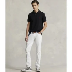 Custom Slim Fit Mesh Polo