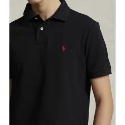 Custom Slim Fit Mesh Polo