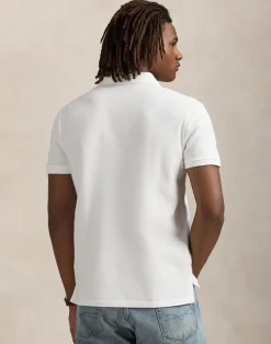 Custom Slim Fit Mesh Polo