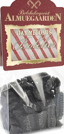 Dameskrå bolcher med smag af salt lakrids