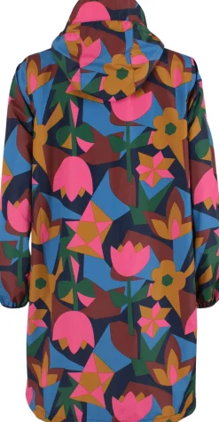 Danedith Rain Coat Dk Navy GEOFLEUR