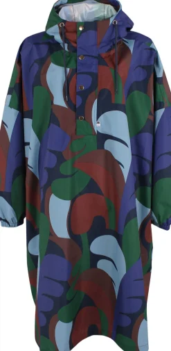 Danedream Drops Rain Poncho Blue Purple TROPS