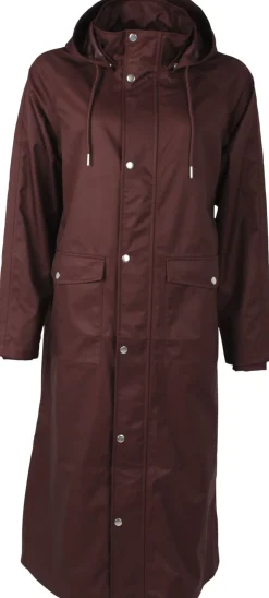 Danegarden Raincoat Dark Bordeaux