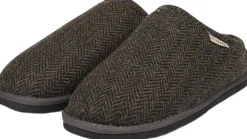 DARWIN WOOL - OPEN WOOL SLIPPERS WITH SHEARLING LINING