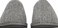 DARWIN WOOL - OPEN WOOL SLIPPERS WITH SHEARLING LINING