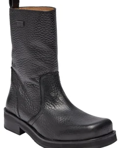 DELAWARE structure leather boots