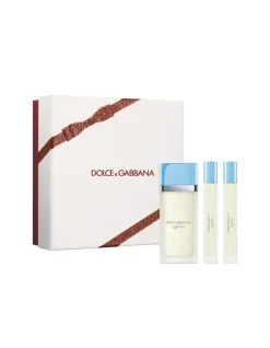 D&G XMAS Light Blue EdT 50ml+10ml+10ml