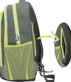 Dino World Skolerygsæk Reflector