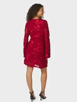 Dirina Big Flower Mesh Dress