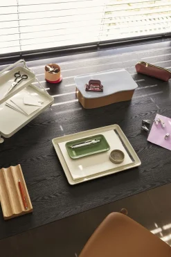 District Opbevaringskasse Small Lyserød/Rød