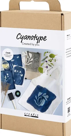 DIY Kit Cyanotypi, Tekstil