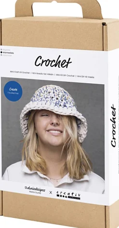 DIY Kit Hækle, Chunky bøllehat