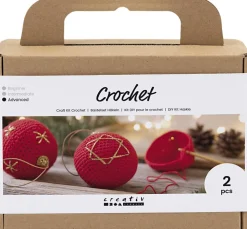 DIY Kit Hækle, Julekugler