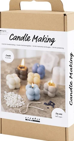 DIY Kit Lysstøbning, Bubble soyalys