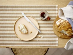 Dækkeserviet 33x48 2-pk Statement Stripe Beige