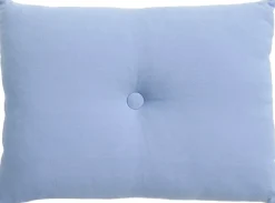 Dot Cushion-Linen-Blue