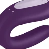 Double Joy Violet App-styret Parvibrator