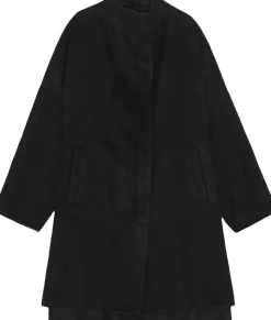 DRAPY WOOL COAT