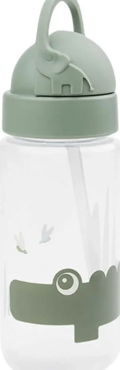 Drikkedunk m/ sugerør Croco Grøn